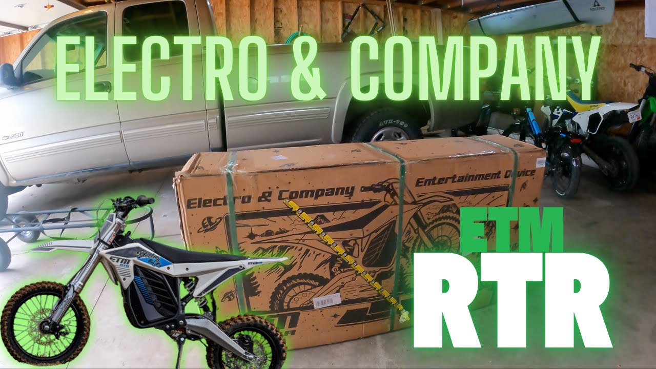 WORTH IT?? UNBOXING Electro & Company ETM RTR / Electric Trail Machine Ready To Rip