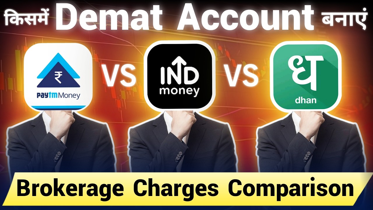 Paytm Money VS INDmoney VS Dhan App:- Which Is The Best Demat Account in 2025?