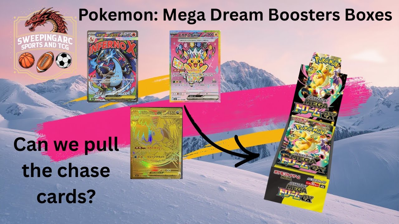 Pokémon Mega Dream - Japanese Booster Box Battle! What did we pull out of our boxes?