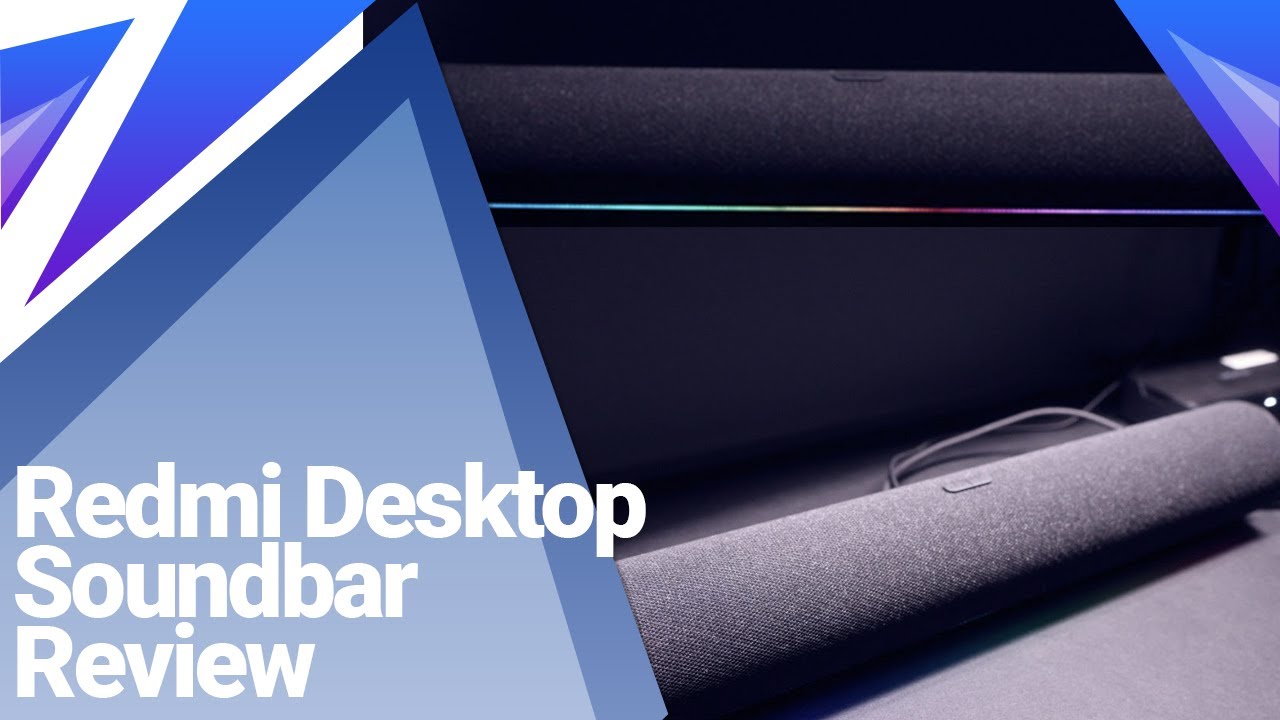 Redmi Desktop Soundbar Review: Um acessório indispensável para o seu setup