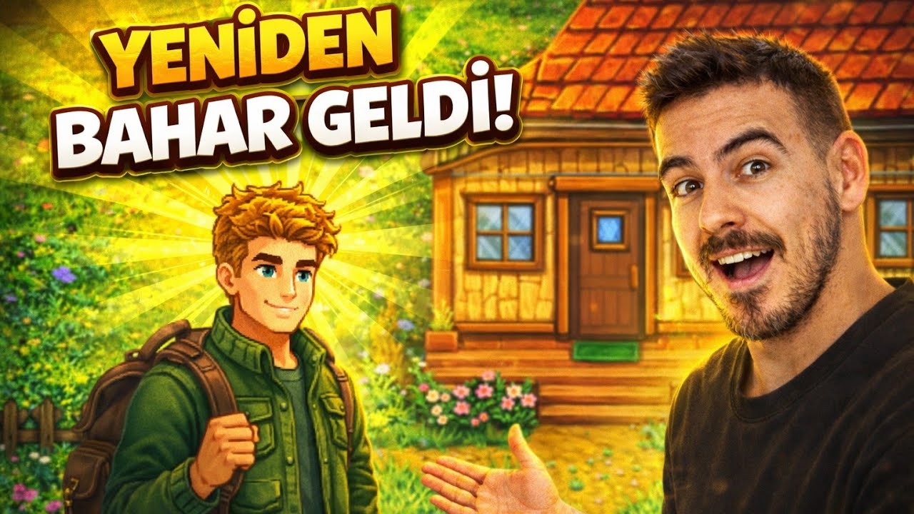 YENİ SEZON YENİ ADAM | STARDEW VALLEY | BÖLÜM 1