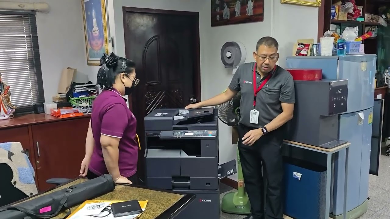 อัปเกรดความเร็ว! ติดตั้ง Kyocera TASKalfa 2321 พร้อมสอนใช้งานจริง @พระราม 3 โดย Mono OA Service