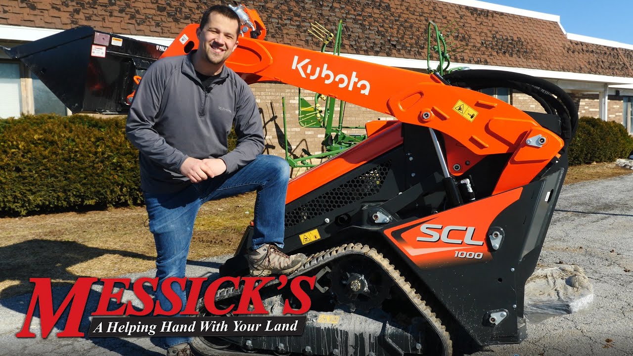 *NEW* Kubota SCL1000 stand on compact loader | Unit Walk-Around