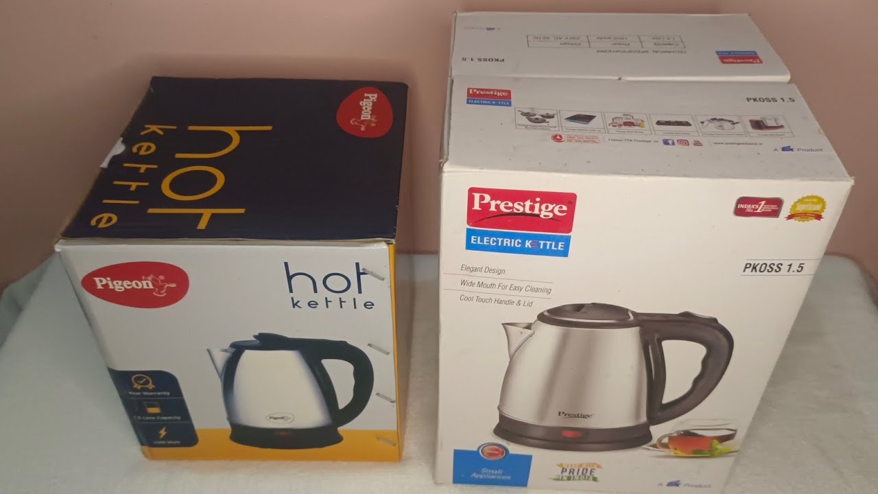 prestige electric kettle vs pigeon electric kettle kon sa best kettle h ? review 💯🔥