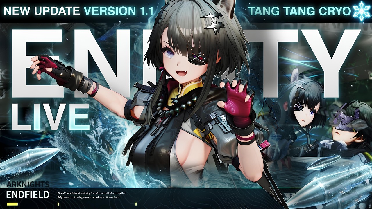 🔴ARKNIGHTS ENDFIELD - v1.1 IS HERE !! LET's COMPLETE NEW STORY!! //ENMITY 🔴