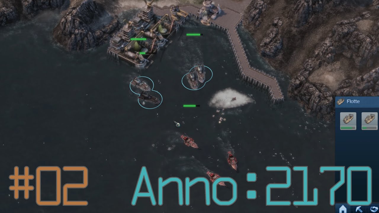 Wir erweitern unsere Verteidigung! - #02 - Anno 2170 A.R.R.C