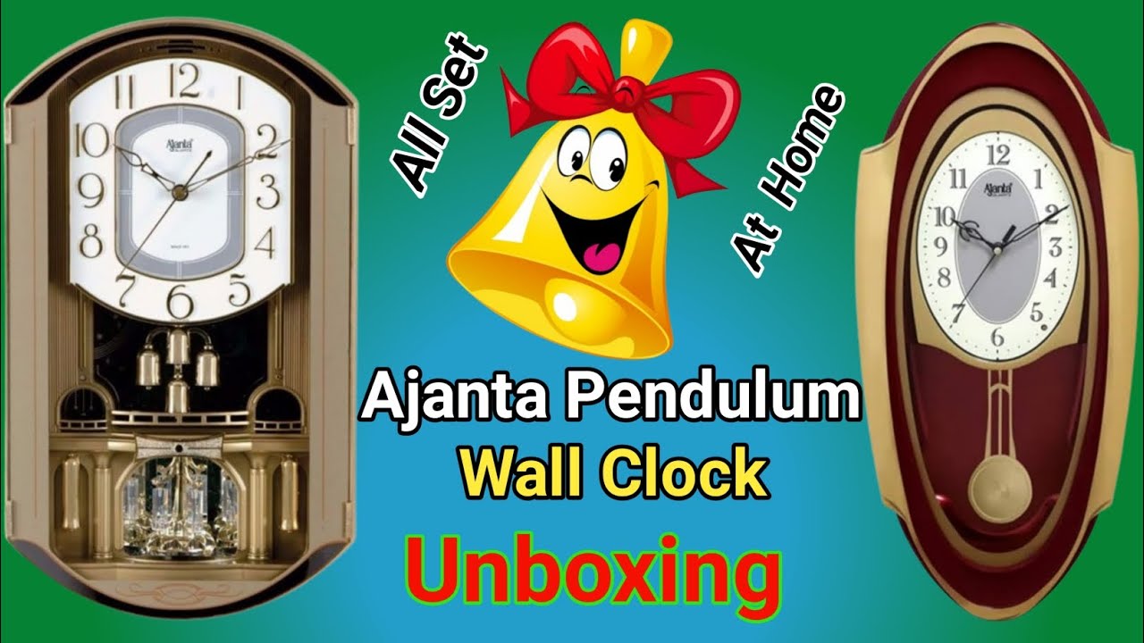 Ajanta pendulum wall clock Unboxing | Ajanta musical wall clock Unboxing in Hindi