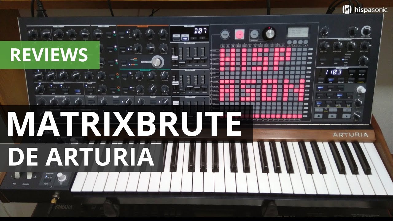 Review de Arturia Matrixbrute, un sintetizador protagonista