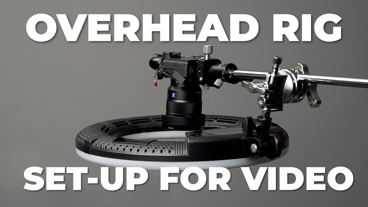 DIY Rig for Overhead Video