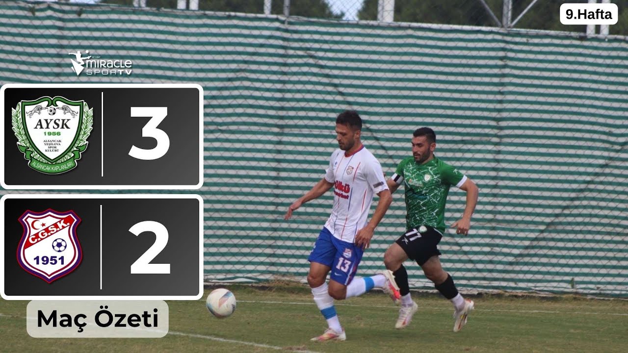 Alsancak Yeşilova SK 3-2 Cihangir GSK (9. Hafta Maç Özeti)