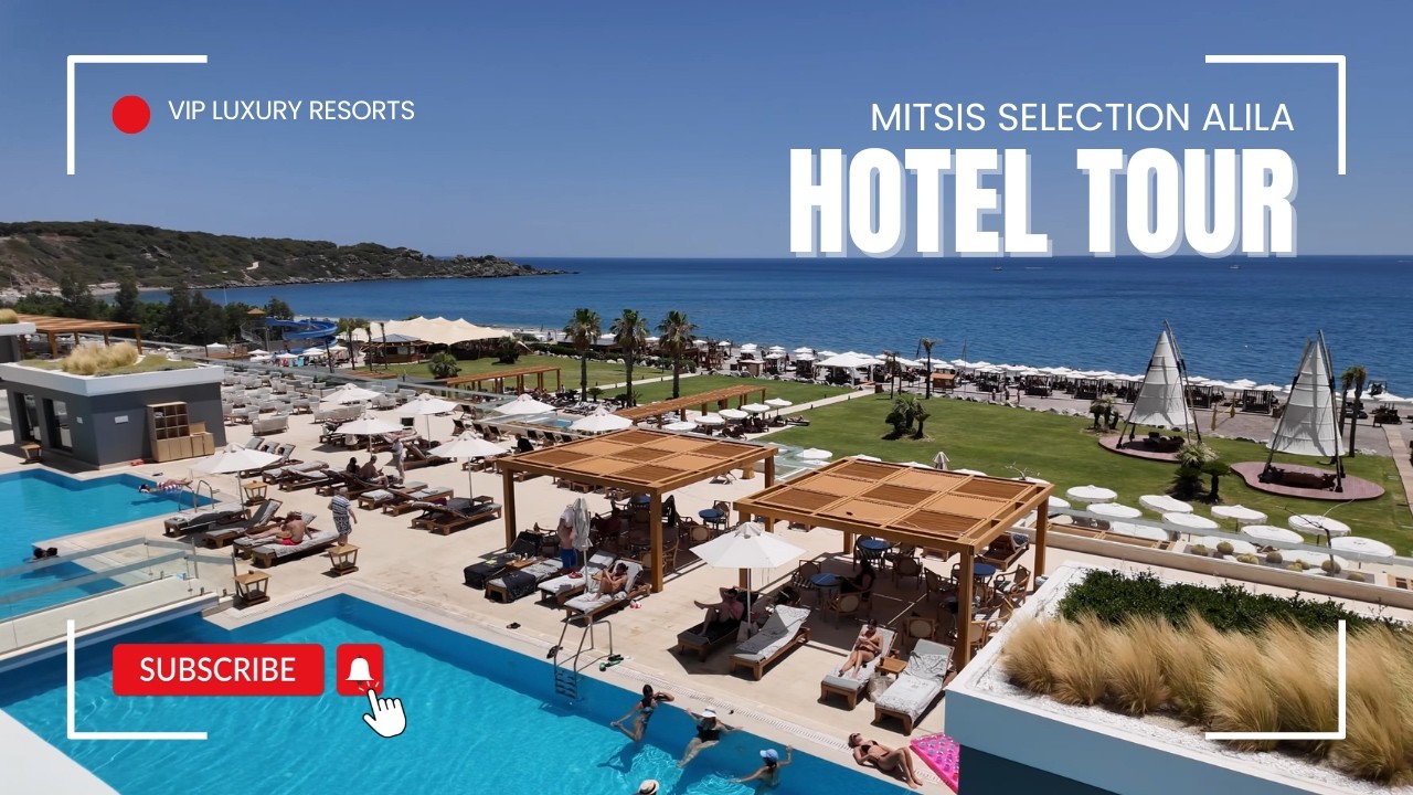 Mitsis Selection Alila - Luxury All Inclusive resort, Rhodes, Greece (full tour)