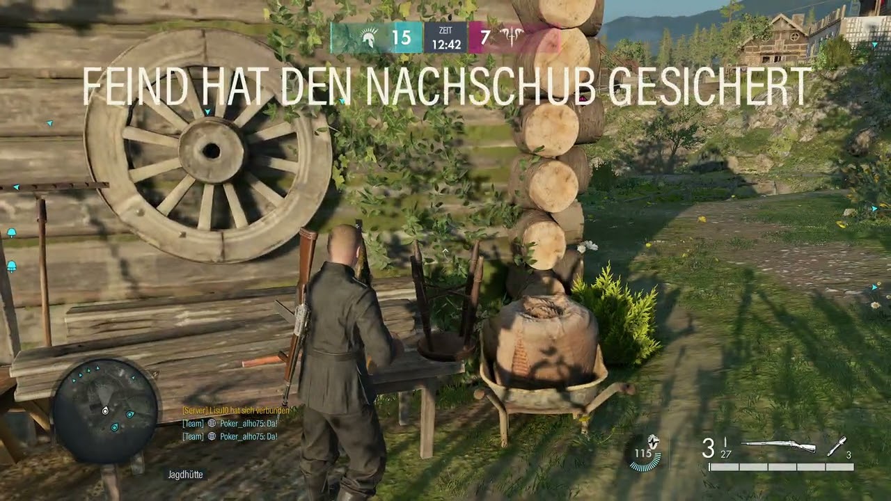 Sniper Elite Resistance Gameplay 