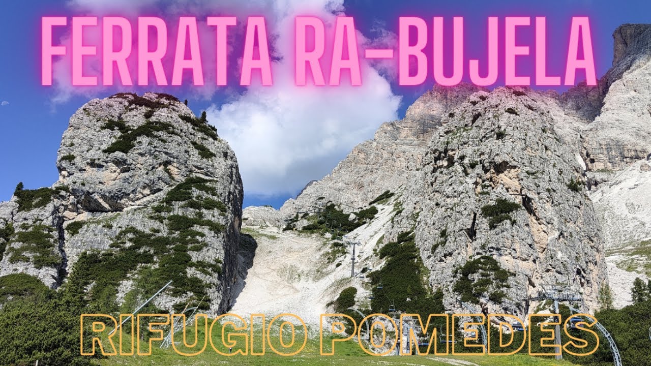 ferrata ra bujela rifugio pomedes