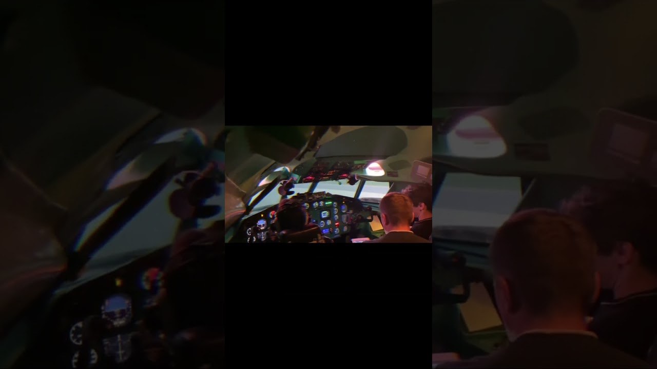 Тренажер Ту-154. Подписывайтесь на канал! Будет интересно!✈️