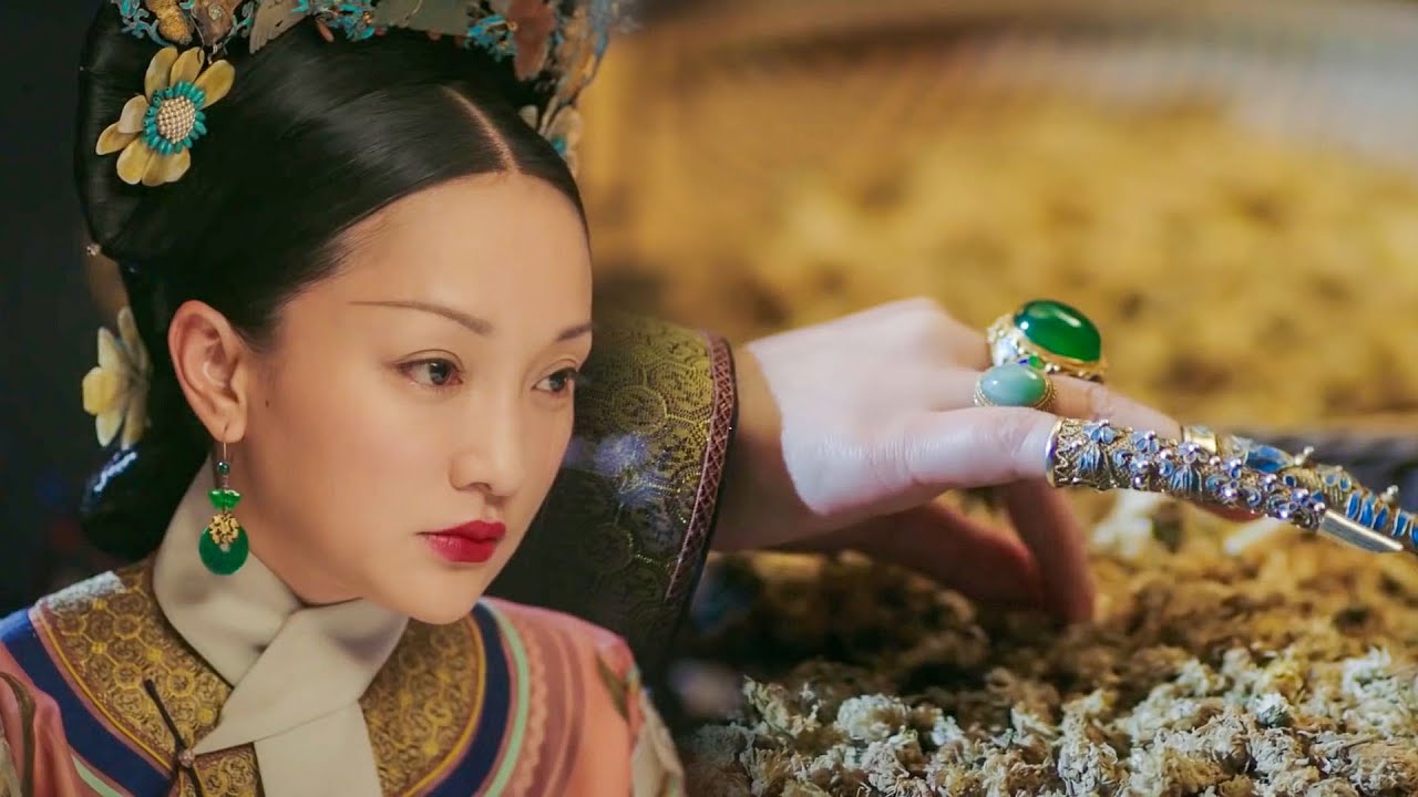 如懿挑揀花粉的動作沒有停止，容珮就知道她還沒有死心，皇上的所作所為對她已經百毒不侵，正式開啟戰鬥！