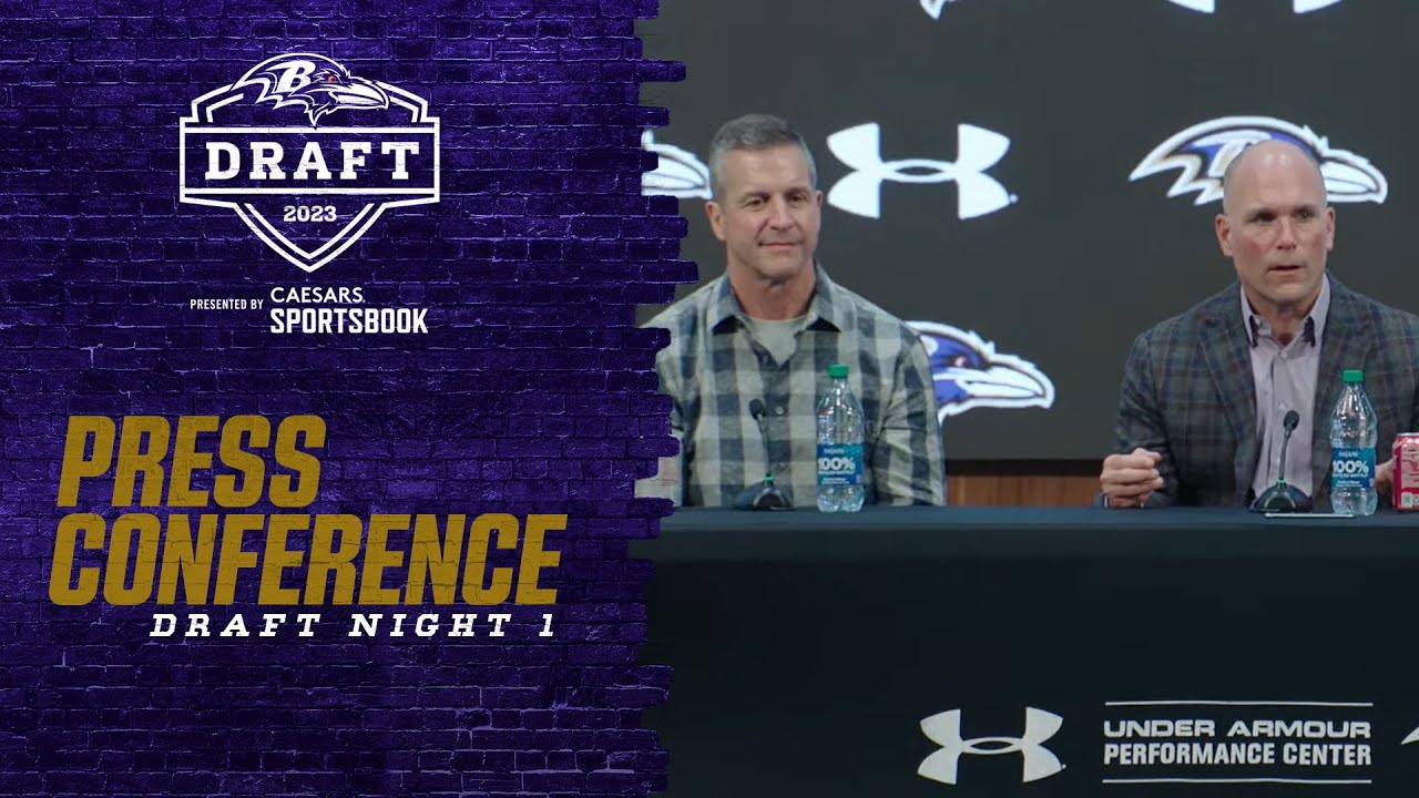 Eric DeCosta Breaks Down Zay Flowers Pick, Lamar Jackson Extension | Baltimore Ravens