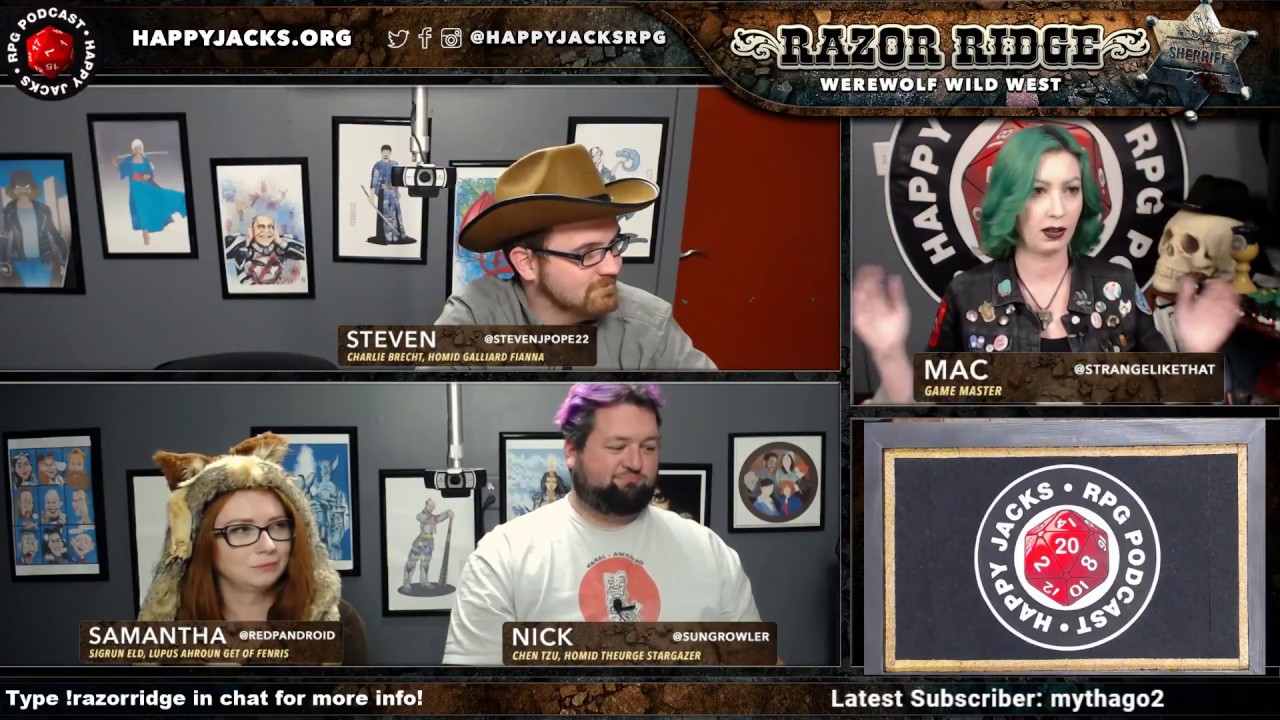 Razor Ridge - Werewolf: The Wild West #07 #rpg #tabletopgaming #hjrpg #White Wolf