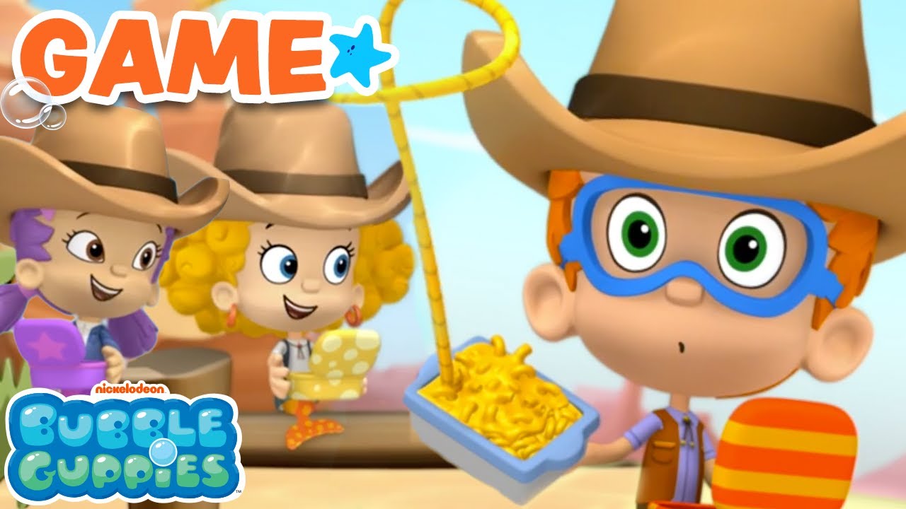 Lunchtime with Cowboy Nonny!! 🤠 Logic Game for Kids | Bubble Guppies