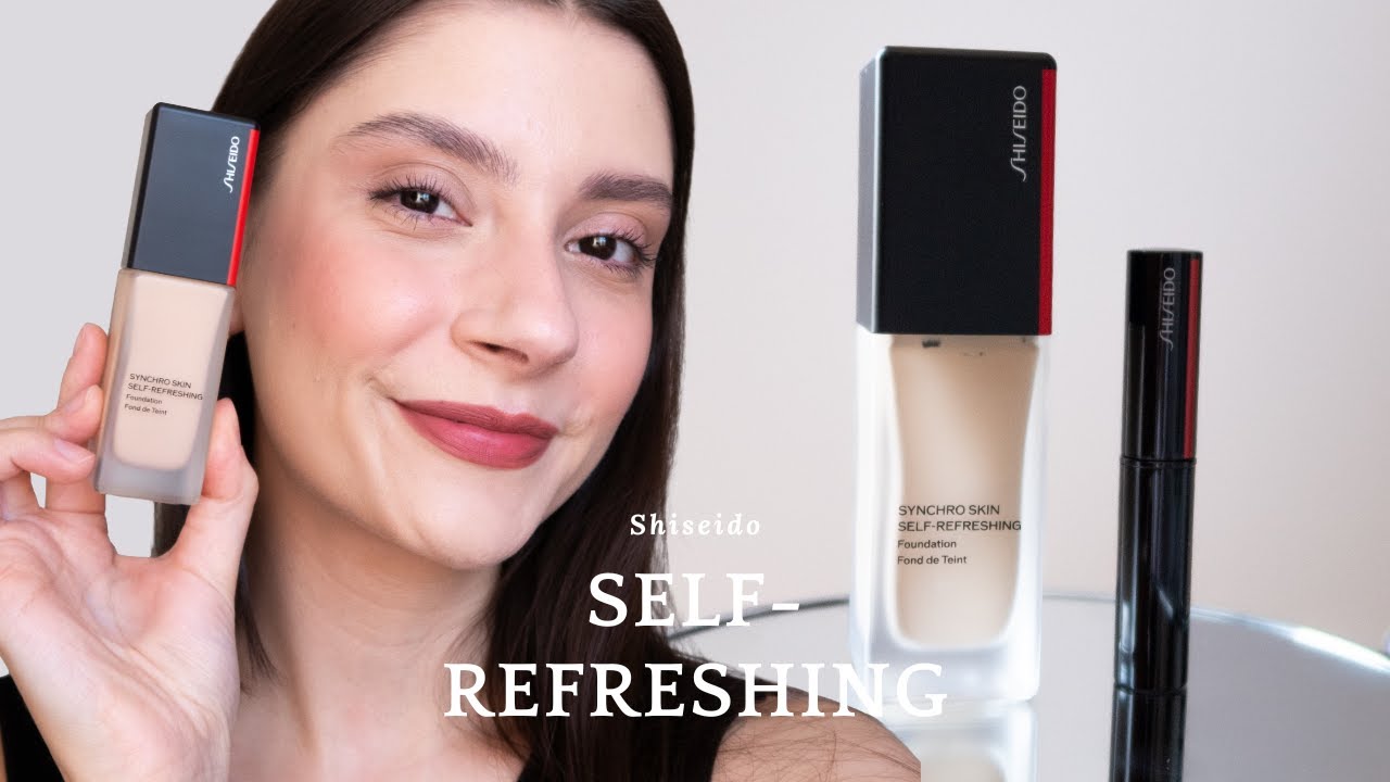 Base Synchro Skin Self- Refreshing Shiseido. ME APAIXONEI NOVAMENTE! | Querida Pele