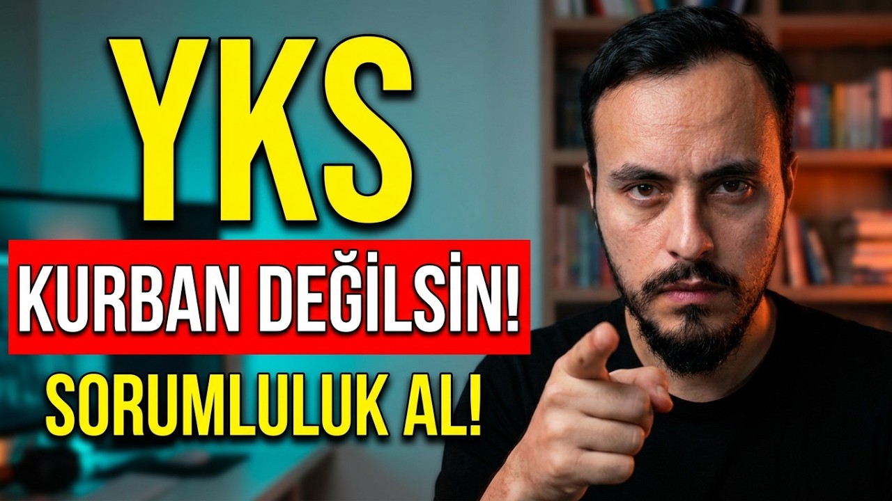 YKS'de Kurban Psikolojisinden Çıkış: Şikayetin Olduğu Yerde Başarı Olmaz