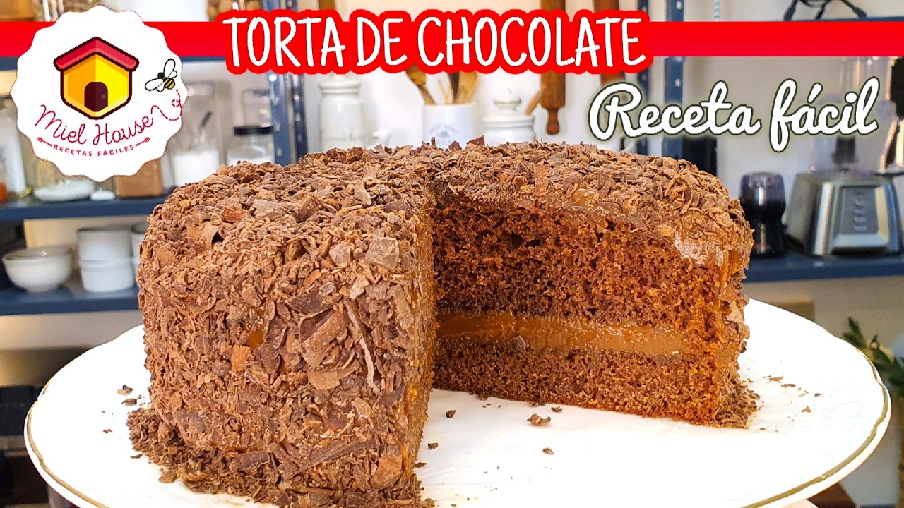 La torta de chocolate MÁS FACIL para principiantes 