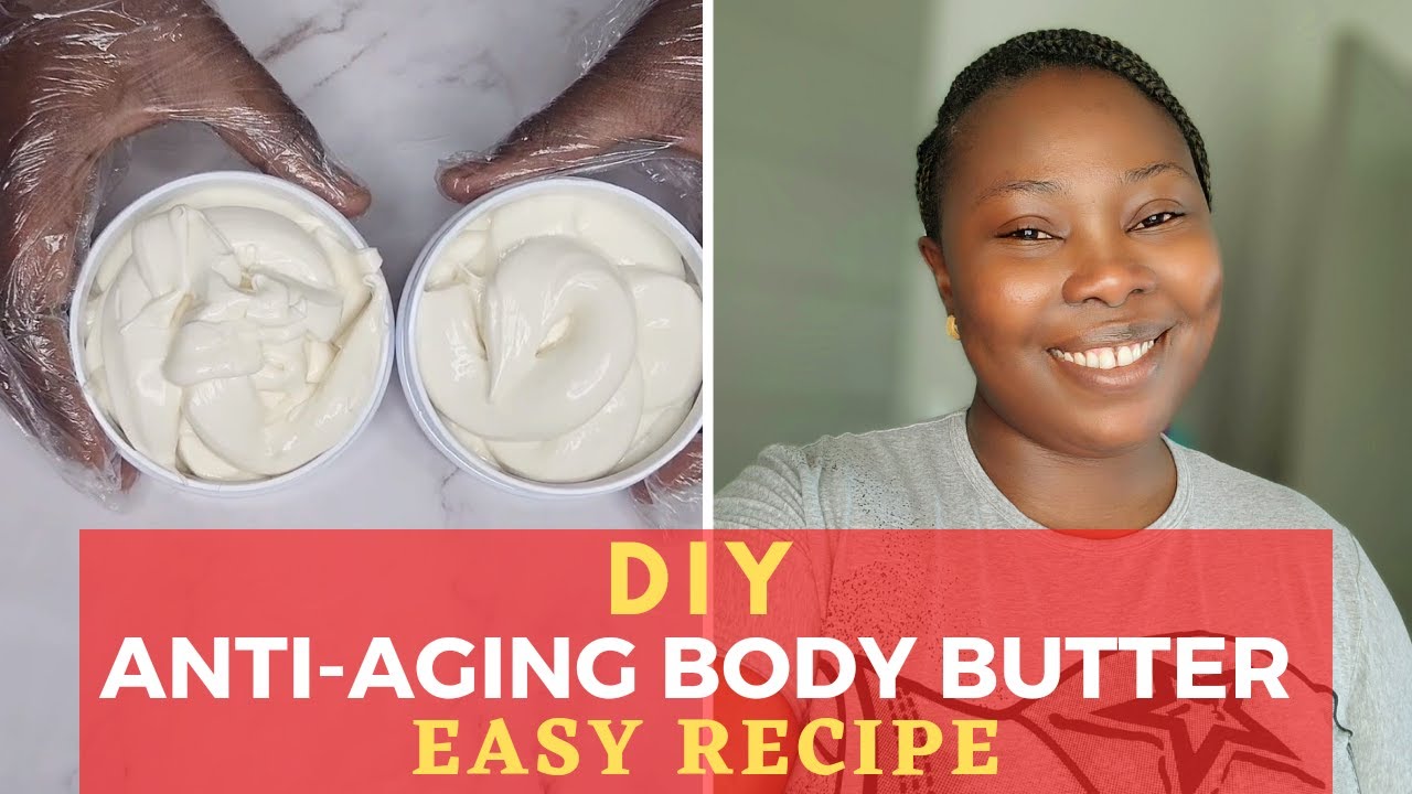 DIY ANTI-AGEING BRIGHTENING BODY BUTTER | NO MELT | With Recipe