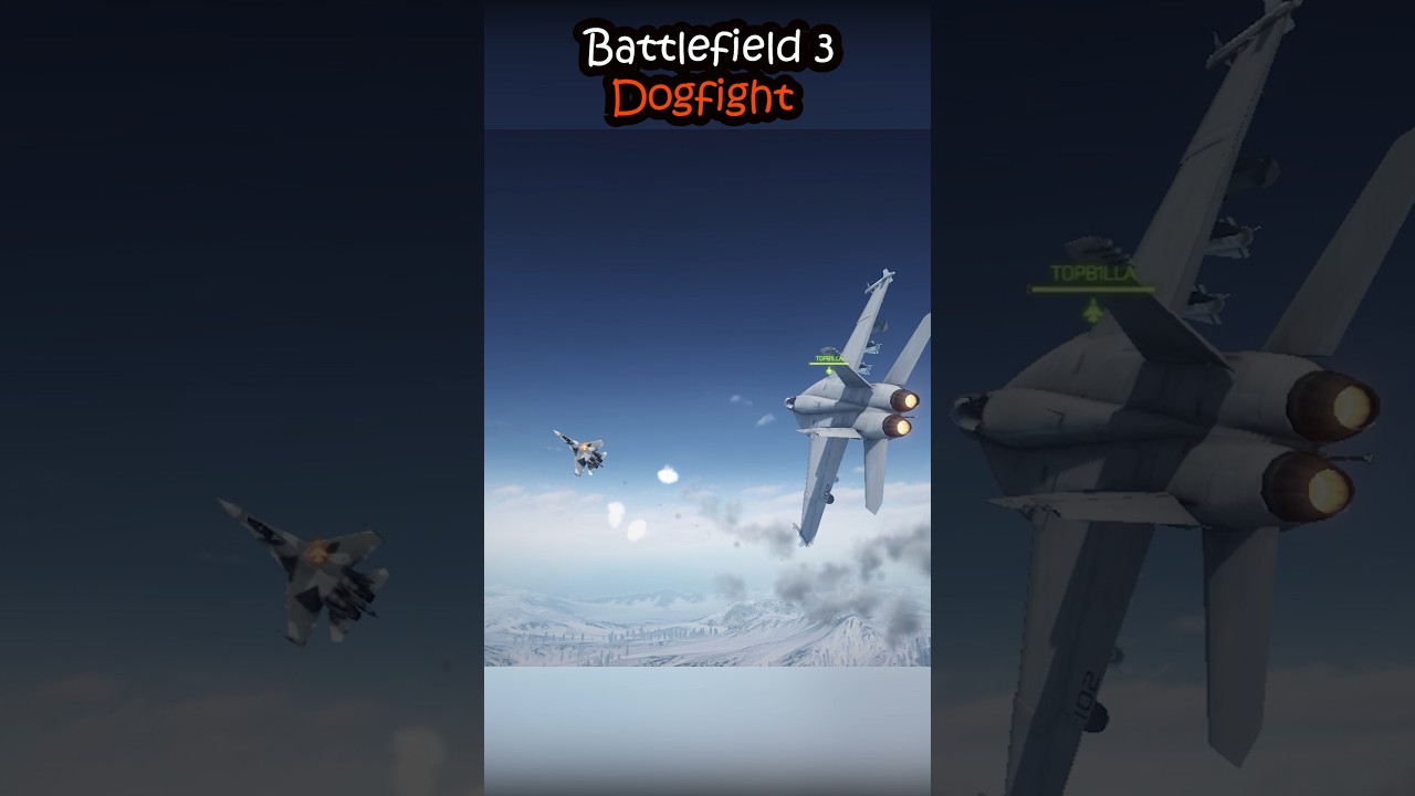 This is Battlefield 3 Jet Combat 
