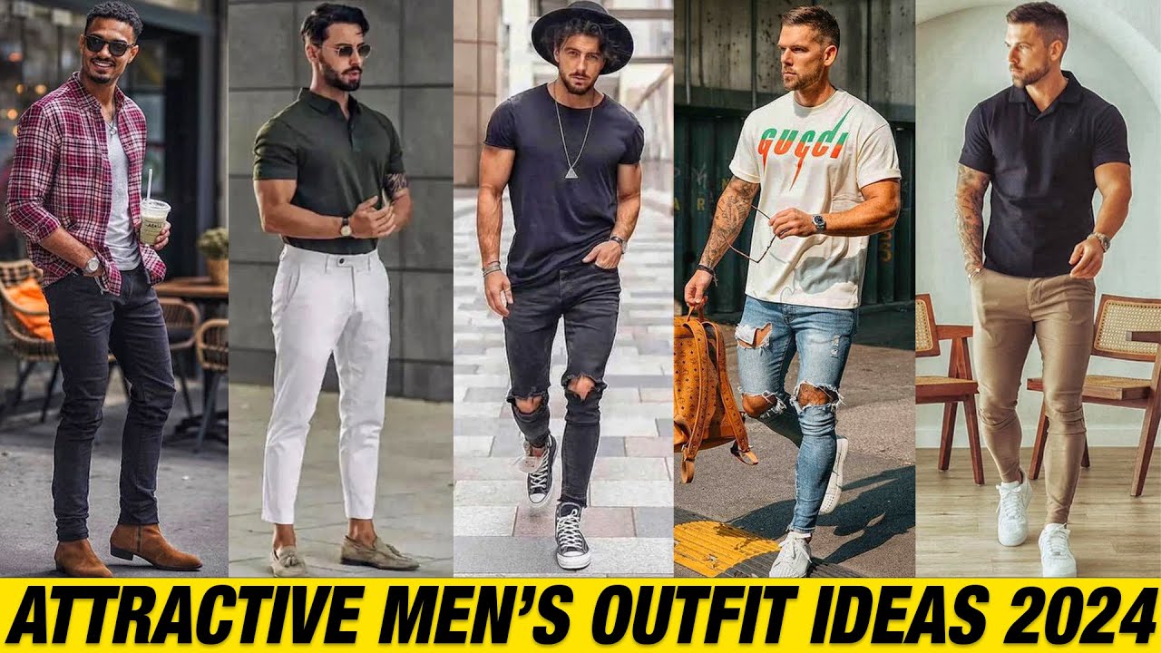 Best Attractive Men's Outfits 2024 | Casual Outfit Ideas For Men | Men's Fashion And Outfits 2024