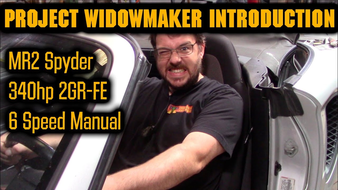 Project Widowmaker Introduction - 2GR-FE powered MR2 Spyder