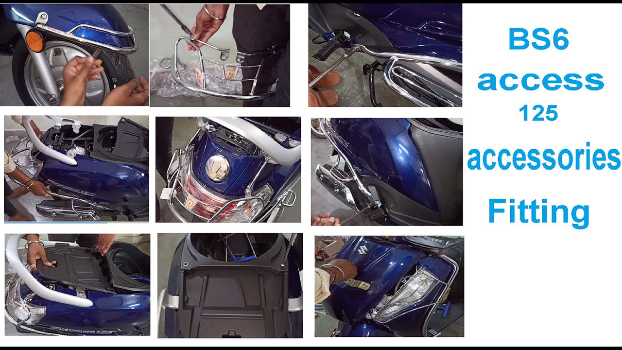 Access 125 New Model Accessories