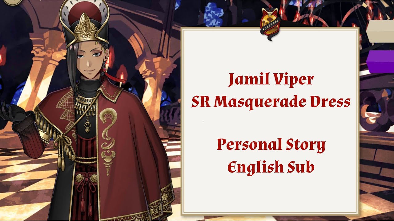 Jamil Viper - SR Masquerade Dress - Personal Story  - Disney Twisted Wonderland - English SUB