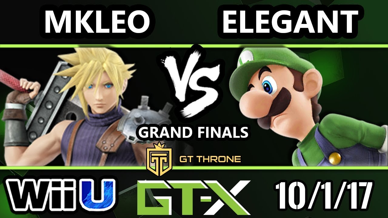 GTX 2017 Smash 4 - BSD | Elegant (Luigi) vs FOX MVG | MKLeo (Cloud) - Wii U G.Finals