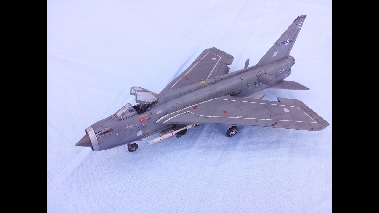 Airfix English Electric Lightning F6 Paint 1/72 scale 2014 NEW TOOL