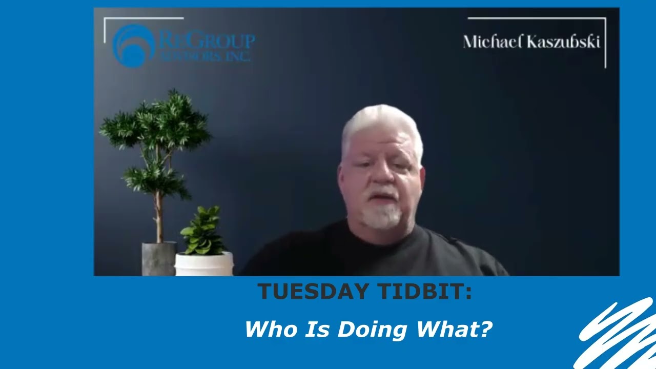 Who Is Doing What?