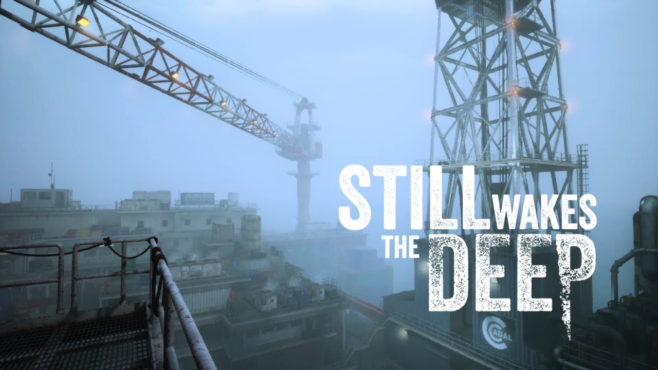 Relaxing Oil Rig Ambience in Still Wakes the Deep | Relaxing Video Game Sounds