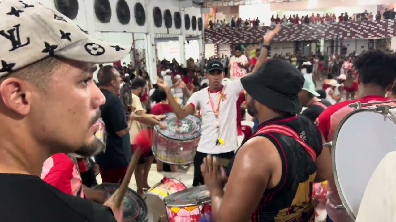 Ensaio da Porto da Pedra para o carnaval 2026 🐯 Ritmo Feroz 