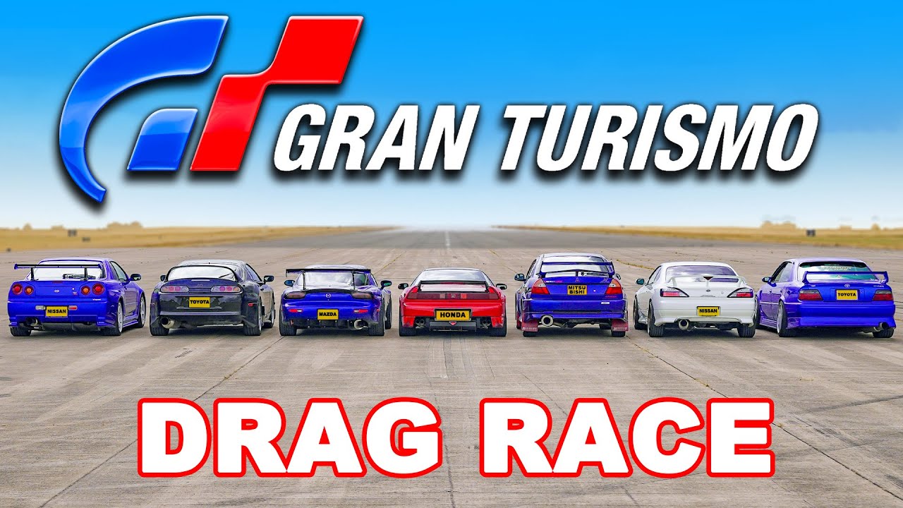 DRAG RACE Gran Turismo... Di kehidupan nyata!