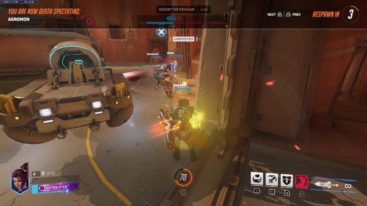 Vendetta overwatch 2 gameplay no Commentary