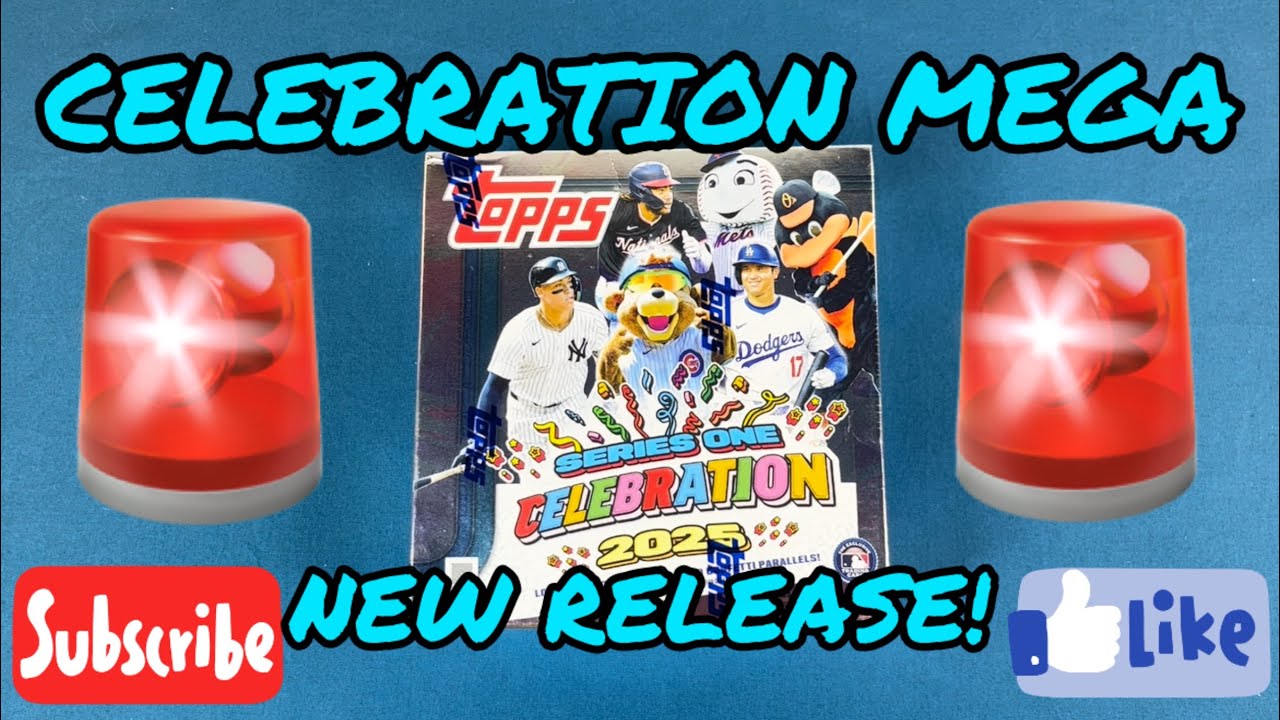 🚨 BRAND NEW! 2025 TOPPS CELEBRATION Series 1 MEGA BOX! Have you seen these?? Are You A Buyer? 🧐