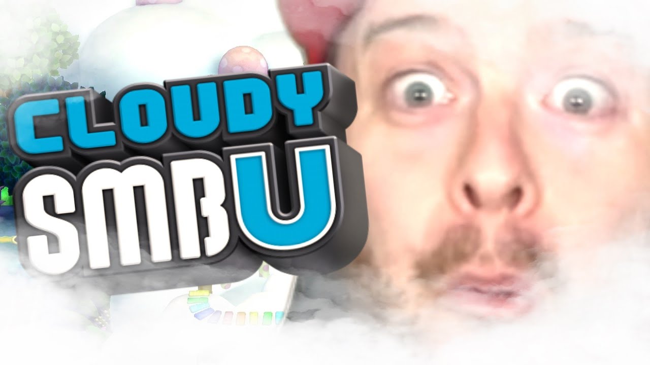 Wolkig mit Aussicht auf Cloudy Mario Bros U