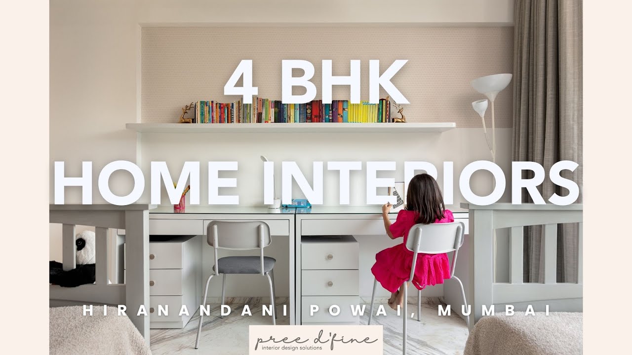 Home Interiors 4BHK Hiranandani Powai, Mumbai - Arc of Elegance by Pree D'fine