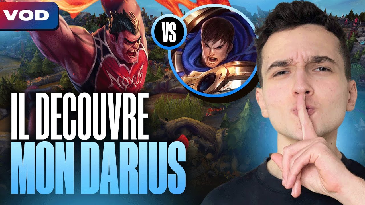 JE CORRIGE UN GAREN AVEC MON DARIUS (SoloQ Challenge) - Darius vs Garen - SoloQ Patch 25.19