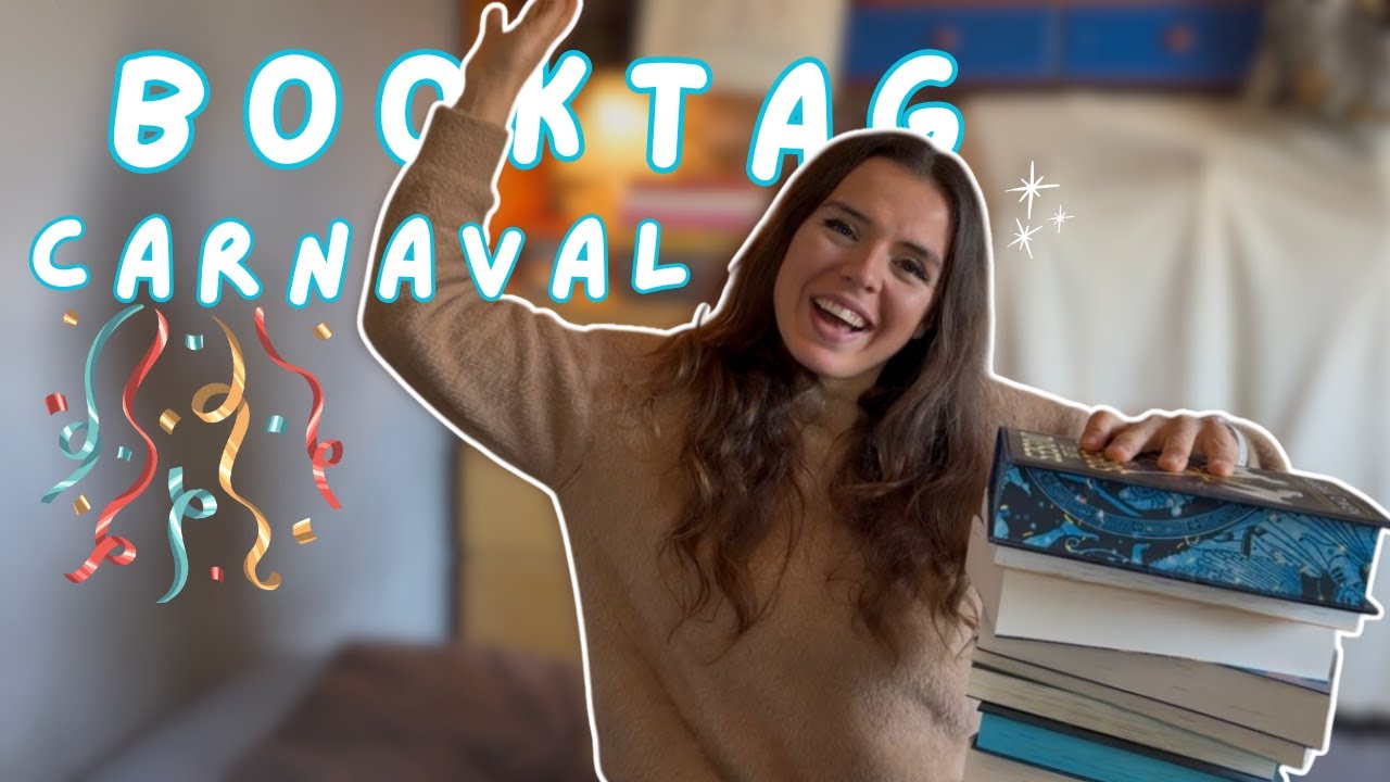 BOOKTAG ORIGINAL DEL CARNAVAL🎭| El BOOKTAG más fiestero de BOOKTUBE