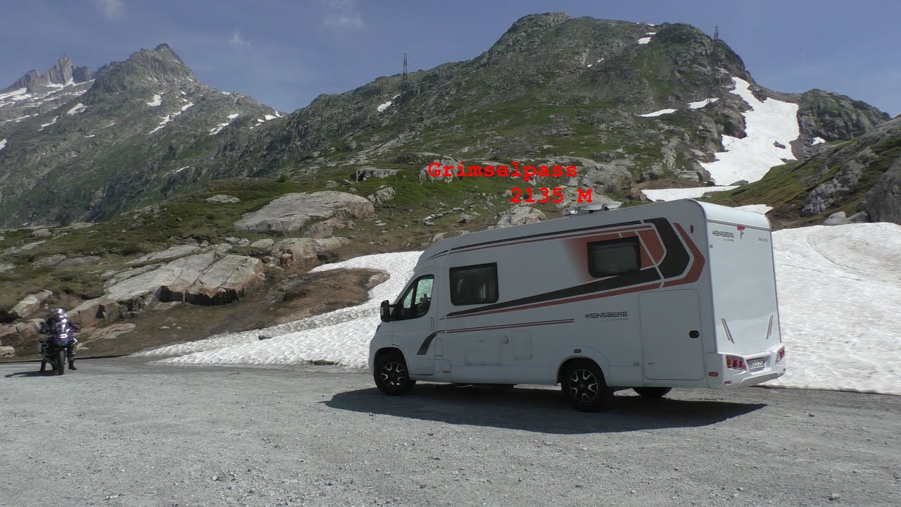 Schweiz Nach dem Furkapass  geht es auf den  Grimselpass