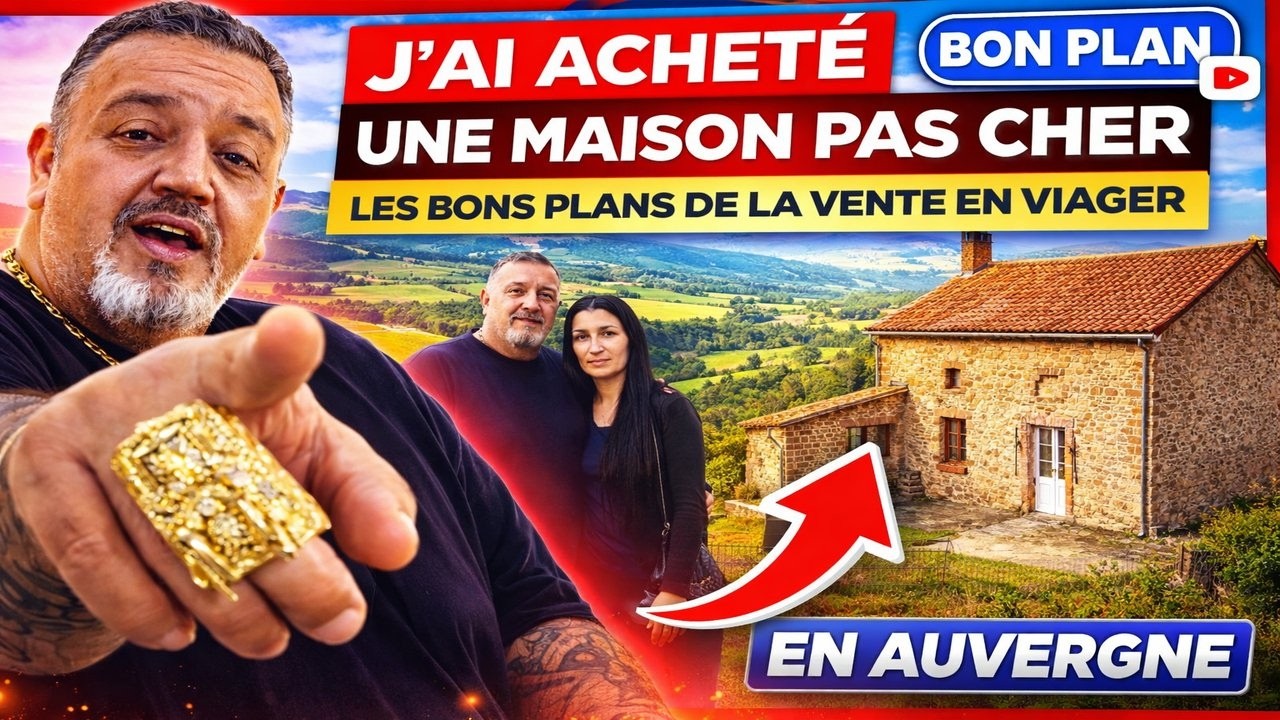 Maison pas ch&egrave;re en Auvergne : comment on est devenus propri&eacute;taires SANS BANQUE