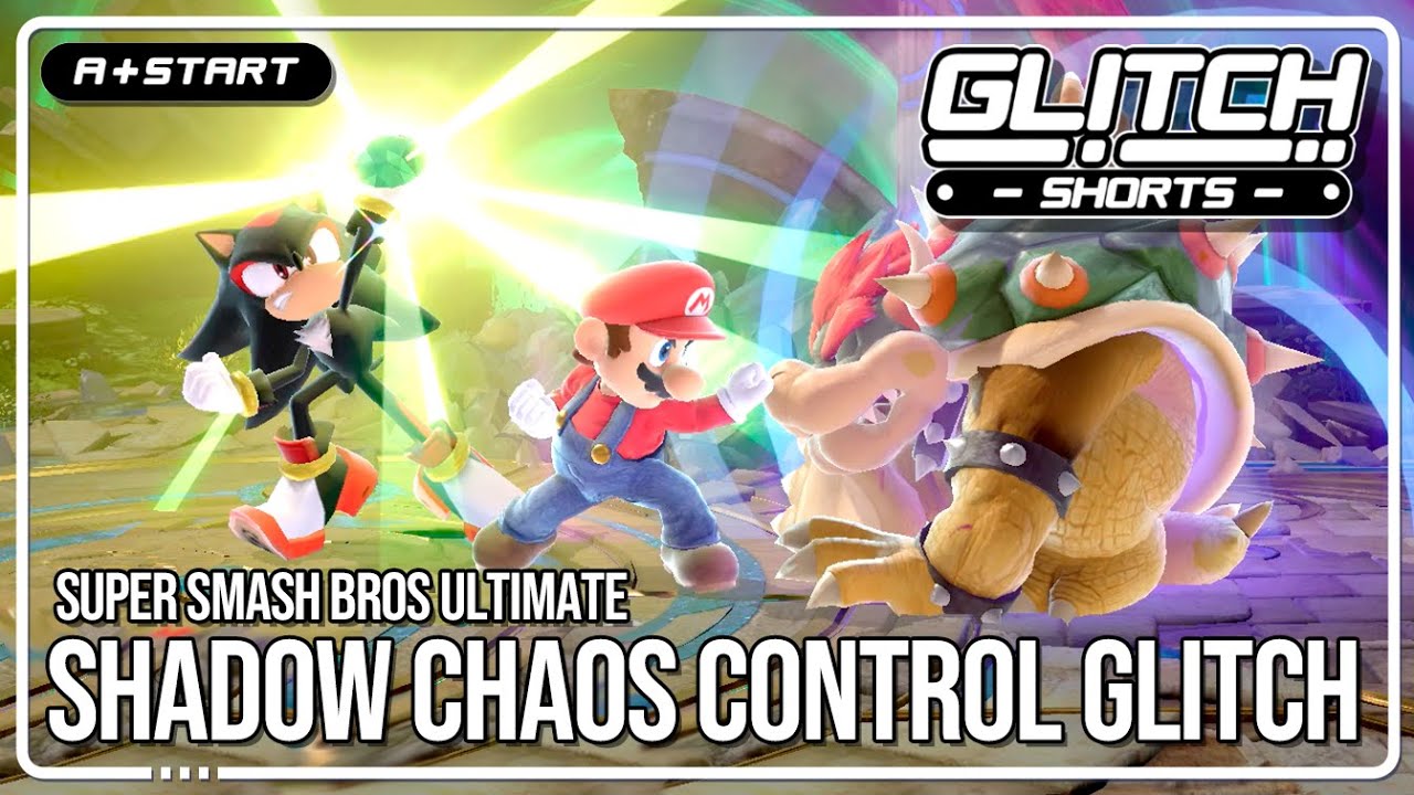 Shadow's Chaos Control and Mario's Cape are OP - Glitch Shorts (Smash Ultimate Glitch)
