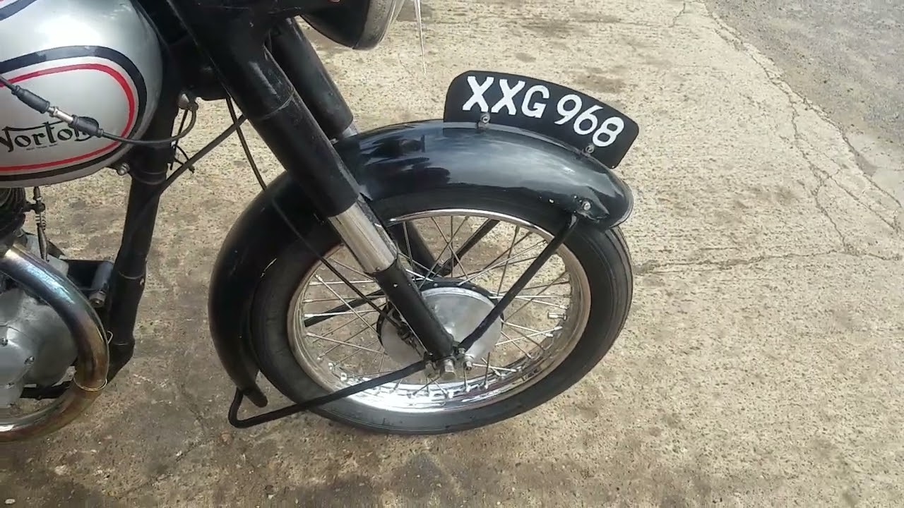 1951 Norton Big 4 600cc at Andy Tiernans #09229NRT