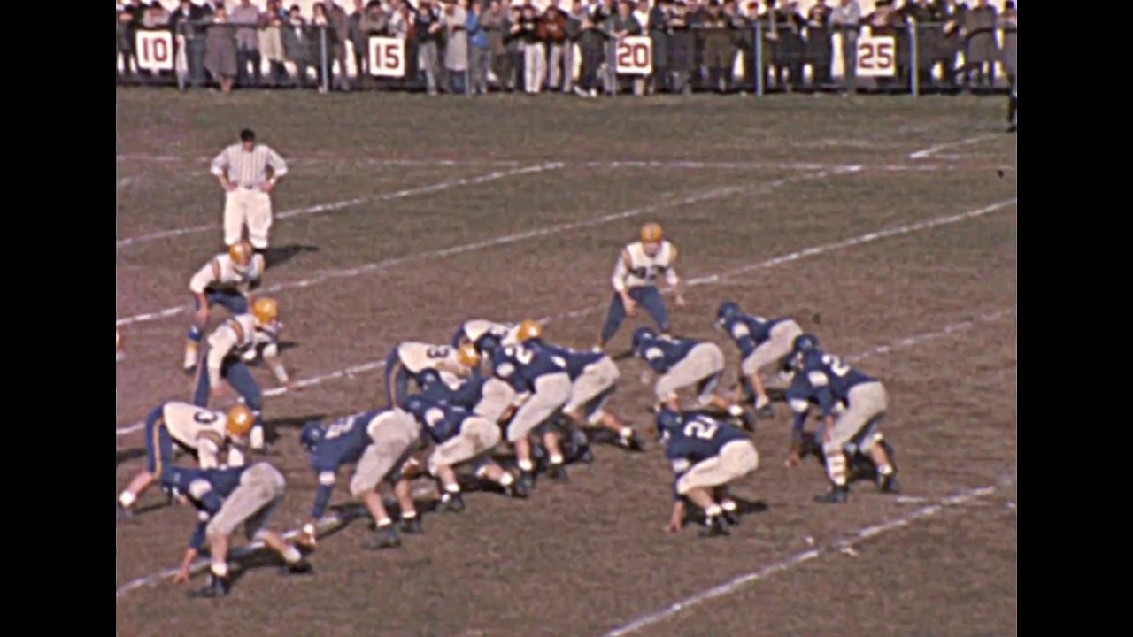 1963 - Wilson/Nazareth Football at Easton Pa Cottingham Stadium