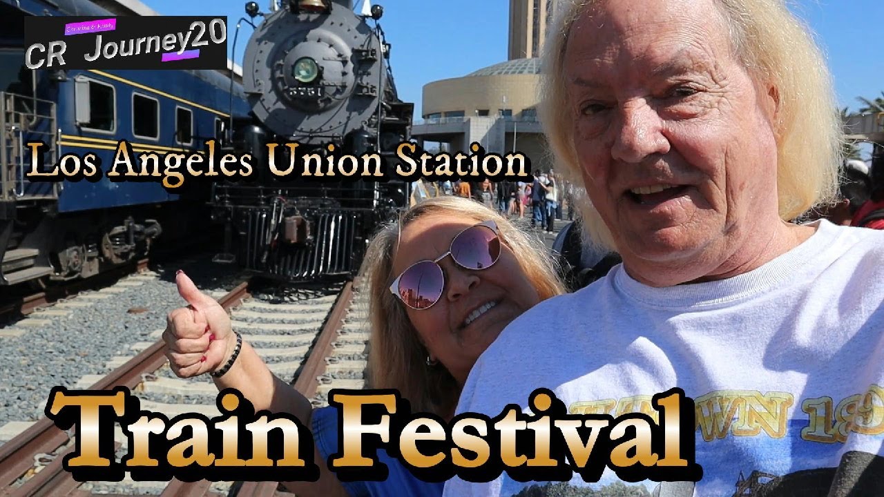 Фестиваль поездов Los Angeles Union Station с Санта-Фе 3751