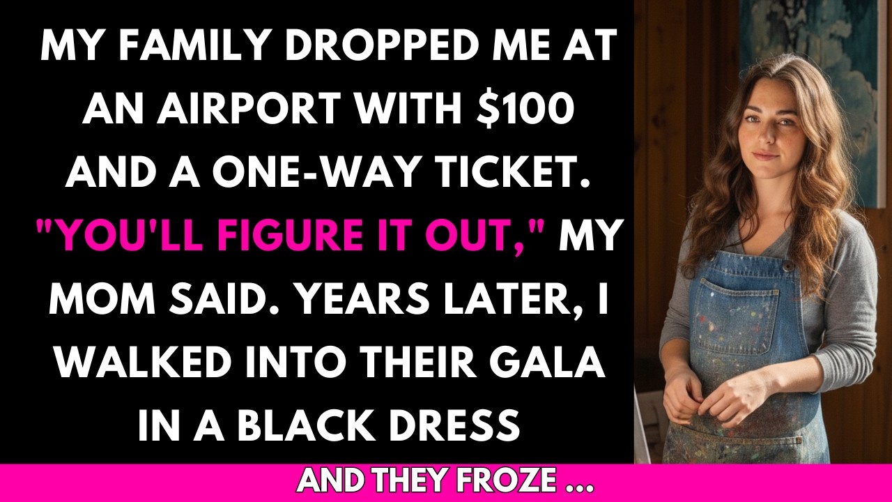 My Parents Left Me At The Airport—Years Later, I Walked Into Their Charity Gala...